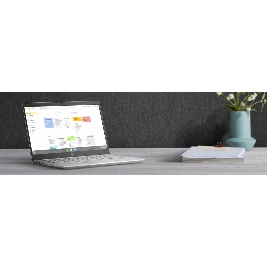 HPI SOURCING - NEW Pro c645 Chromebook Enterprise 14" Chromebook - Full HD - AMD Ryzen 7 3700C - 16 GB - 128 GB SSD - Pike Silver Aluminum