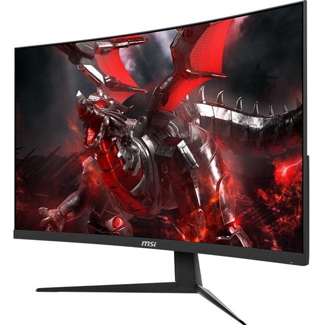 MSI G321CUV 32" Class 4K UHD Curved Screen Gaming LCD Monitor - 16:9 - Black