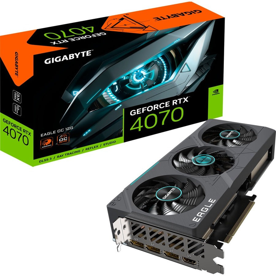 Gigabyte NVIDIA GeForce RTX 4070 Graphic Card - 12 GB GDDR6X