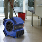 Lasko X-Blower Multi-Position Utility Blower Fan in Blue Color