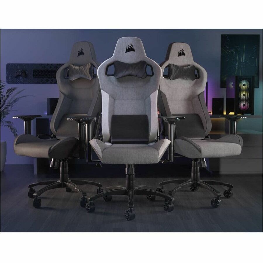 Corsair T3 RUSH Fabric Gaming Chair (2023) - Charcoal