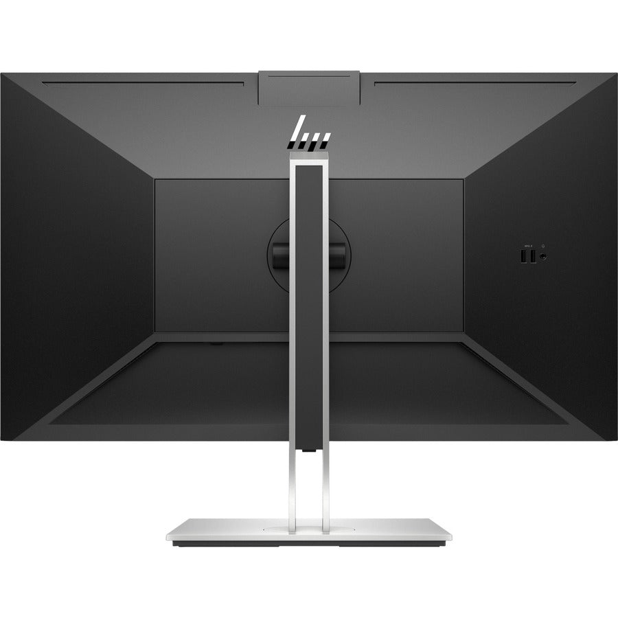 HP E27d G4 27" Class Webcam WQHD LCD Monitor - 16:9 - Black, Silver