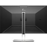 HP E27d G4 27" Class Webcam WQHD LCD Monitor - 16:9 - Black, Silver