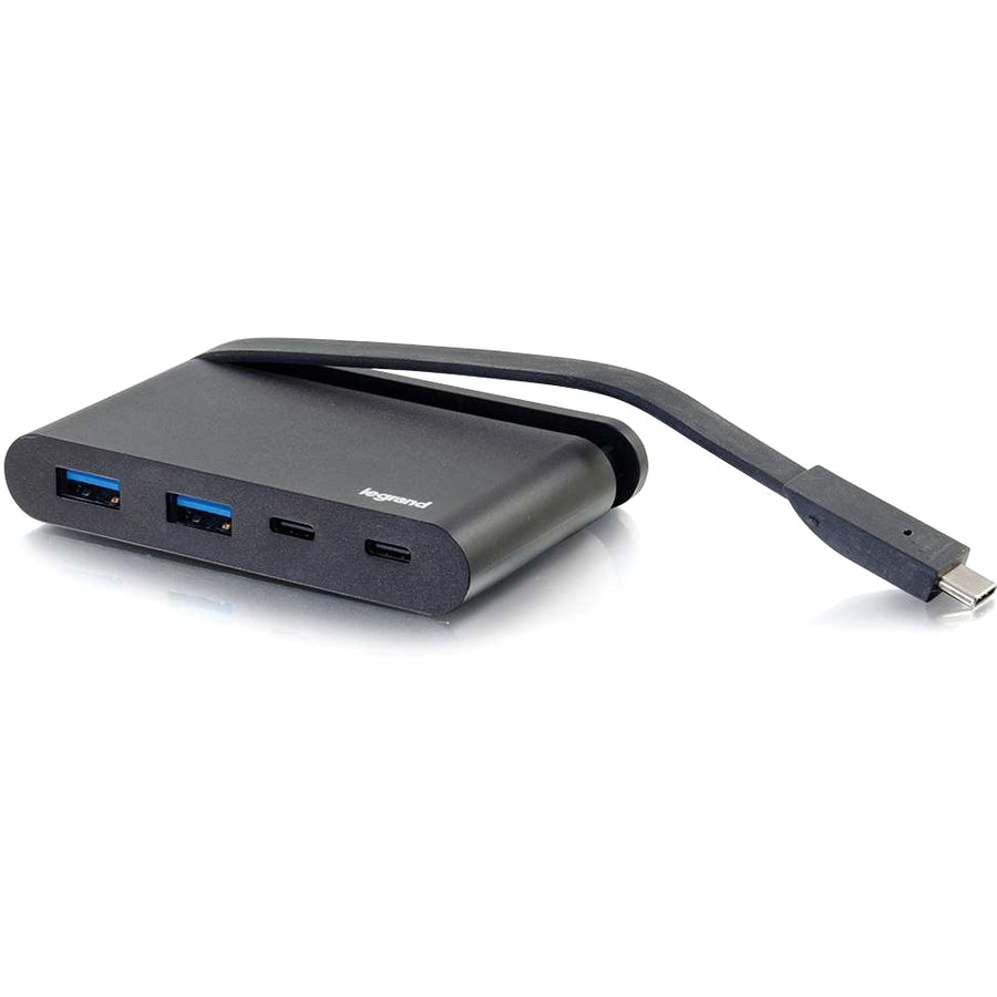 C2G USB C Hub with USB A, USB C and Power Delivery - USB Hub