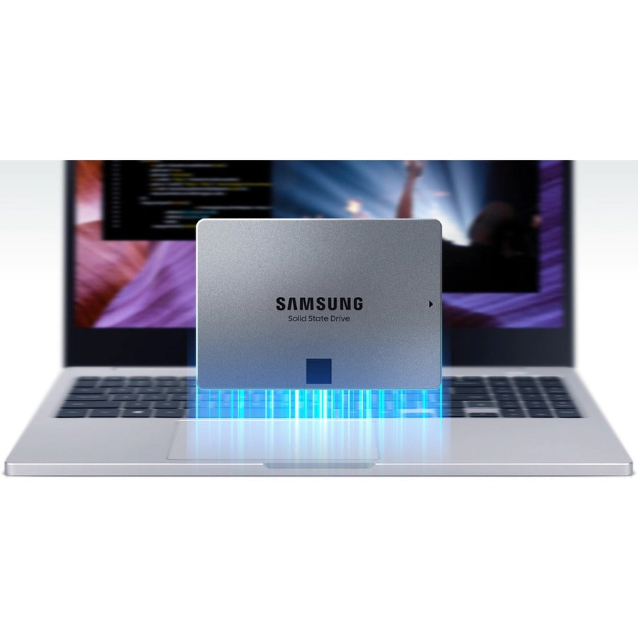 Samsung 870 QVO MZ-77Q1T0B/AM 1 TB Solid State Drive - 2.5" Internal - SATA (SATA/600)