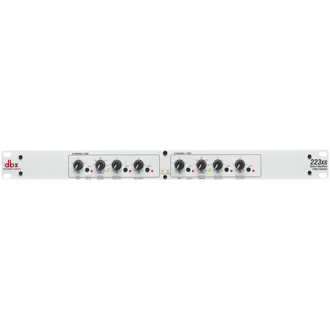 dbx Stereo 2-Way/Mono 3-Way Crossover with XLR Connectors