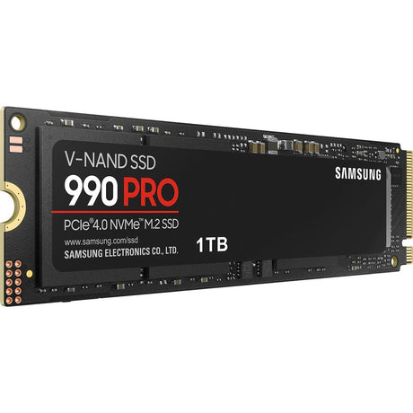 Samsung 990 PRO 1 TB Solid State Drive - M.2 2280 Internal - PCI Express NVMe (PCI Express NVMe 4.0 x4)