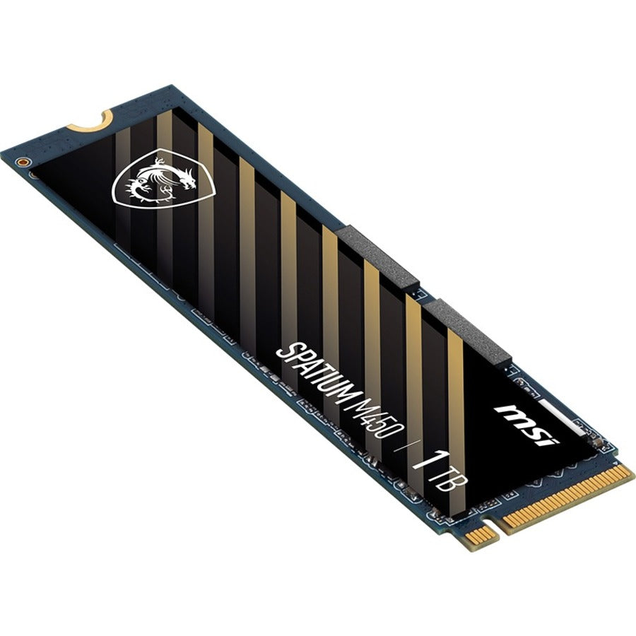 MSI SPATIUM M450 1 TB Solid State Drive - M.2 2280 Internal - PCI Express NVMe (PCI Express NVMe 4.0 x4)