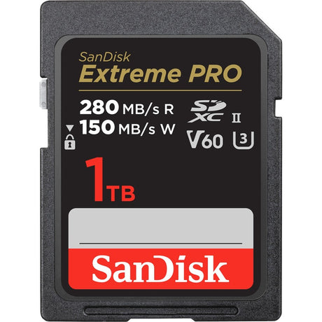 SanDisk Extreme PRO 1 TB UHS-II V60 SDXC