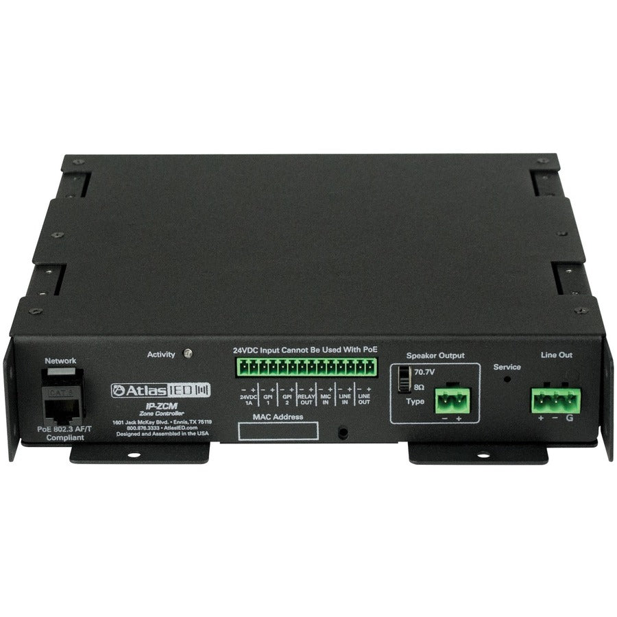 AtlasIED PoE+ IP to Analog Gateway (Zone Controller)