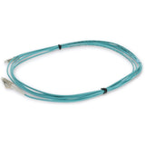 AddOn 1m LC (Male) to LC (Male) Aqua OM4 Simplex Fiber OFNR (Riser-Rated) Patch Cable