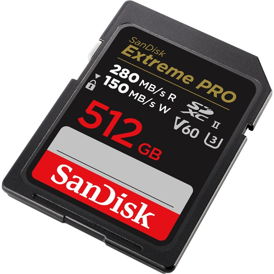 SanDisk Extreme PRO 512 GB UHS-II V60 SDXC