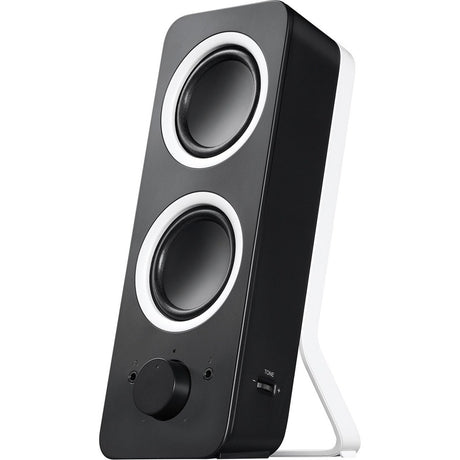 Logitech Multimedia Speakers Z200 with Stereo Sound for Multiple Devices (Midnight Black)