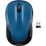 Logitech M325 Wireless Mouse, 2.4 GHz with USB Unifying Receiver, 1000 DPI Optical Tracking, 18-Month Life Battery, PC / Mac / Laptop / Chromebook (NEW BLUE)