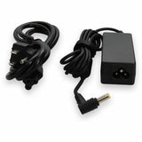 Acer LC.ADT0A.023 Compatible 40W 19V at 2.15A Black 5.5 mm x 1.7 mm Laptop Power Adapter and Cable