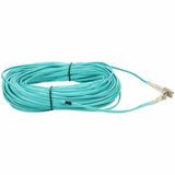 AddOn 91m LC (Male) to LC (Male) Straight Aqua OM4 Duplex Plenum Fiber Patch Cable
