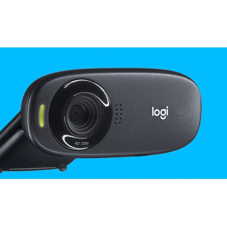 Logitech C310 Webcam - 5 Megapixel - 30 fps - Black - USB 2.0 - 1 Pack(s)