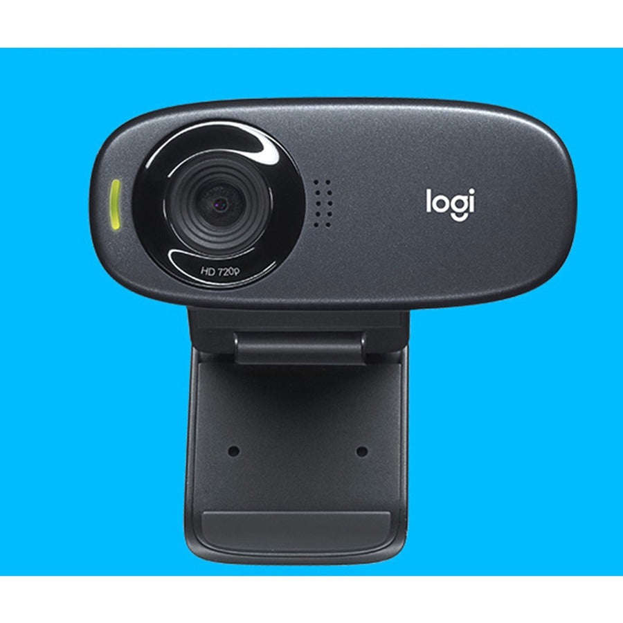 Logitech C310 Webcam - 5 Megapixel - 30 fps - Black - USB 2.0 - 1 Pack(s)