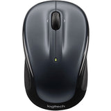 Logitech M325 Wireless Mouse, 2.4 GHz with USB Unifying Receiver, 1000 DPI Optical Tracking, 18-Month Life Battery, PC / Mac / Laptop / Chromebook (DARK SILVER)