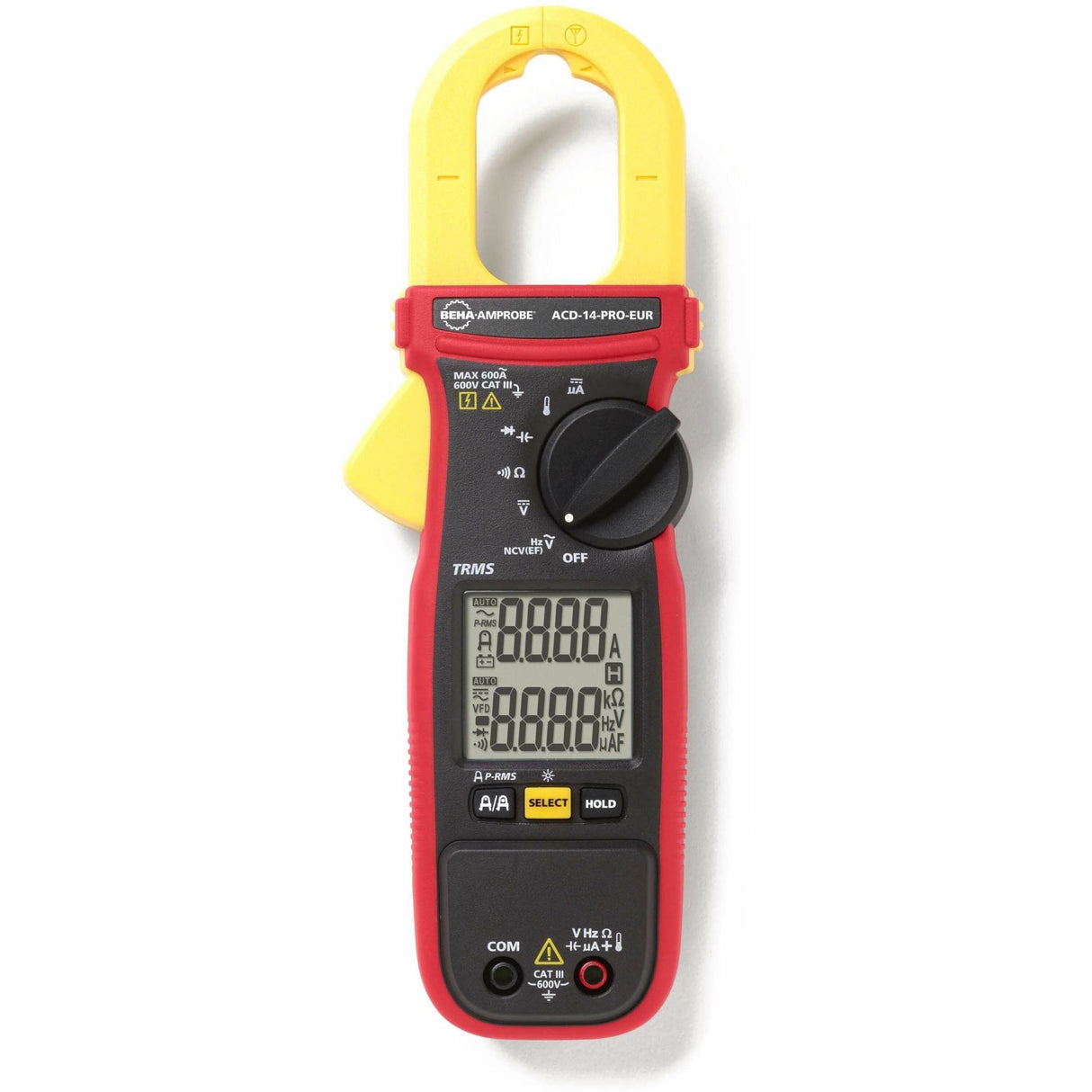 Amprobe ACD-14-PRO Dual Display 600 A TRMS Clamp Meter