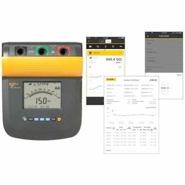 Fluke 1550C FC 5 kV Insulation Tester Kit