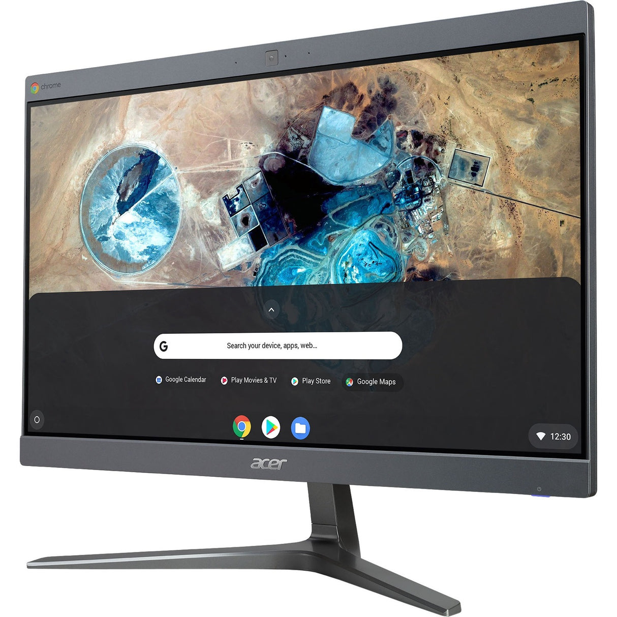 Acer Chromebase 24 CA24I2-CT2 All-in-One Computer - Intel Celeron 3867U Dual-core (2 Core) 1.80 GHz - 4 GB RAM DDR4 SDRAM - 128 GB Serial ATA/600 SSD - 23.8" Full HD 1920 x 1080 - Desktop