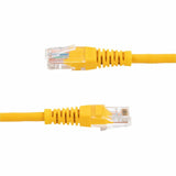 StarTech.com 1 ft Yellow Molded Cat5e UTP Patch Cable