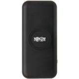 Tripp Lite by Eaton Portable Wireless Charging Power Bank - 10,000 mAh Qi Certified Apple and Samsung Compatible Black