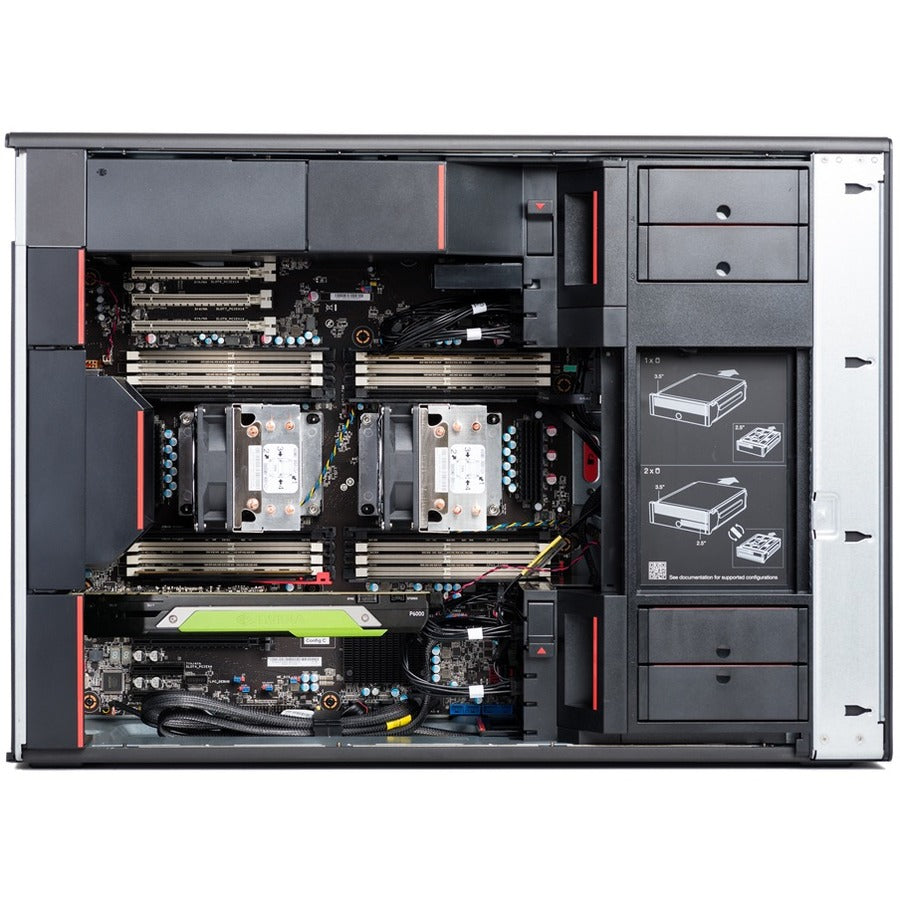 Lenovo ThinkStation P920 30BC007KUS Workstation - 1 x Intel Xeon Silver 4210R - 32 GB - 512 GB SSD - Tower