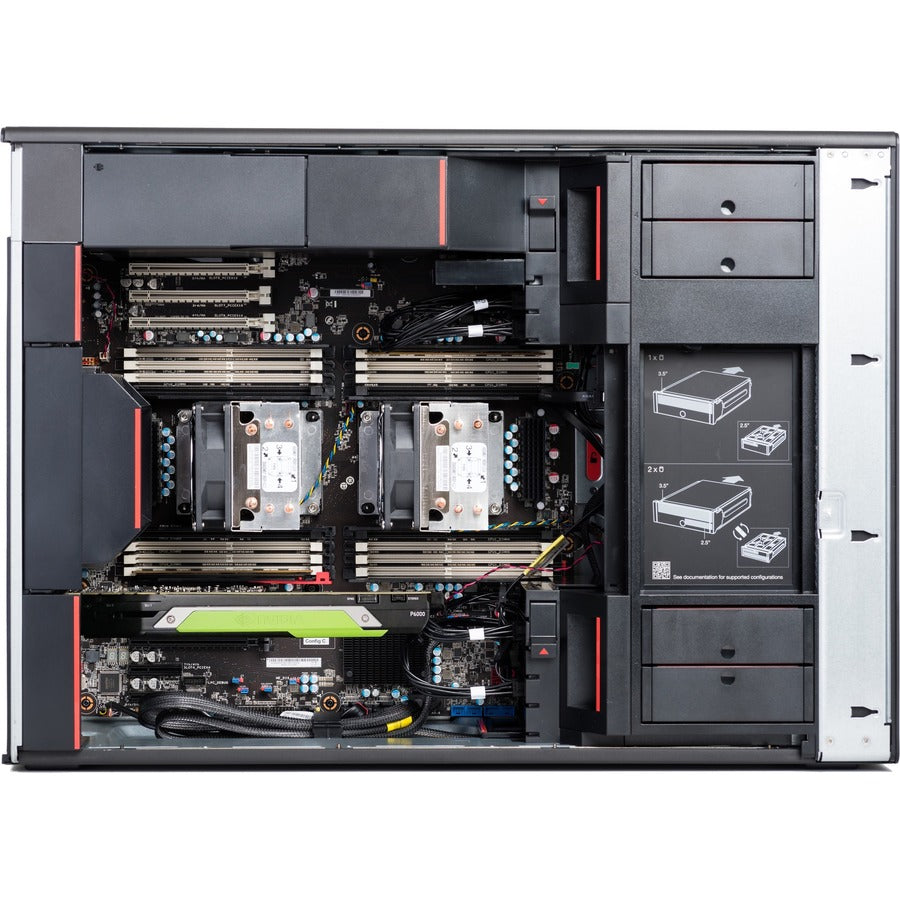 Lenovo ThinkStation P920 30BC007CUS Workstation - 2 x Intel Xeon Silver 6234 - 32 GB - 1 TB SSD - Tower