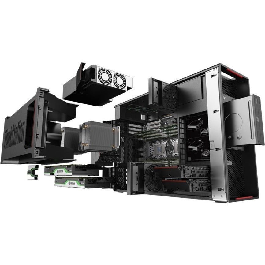 Lenovo ThinkStation P920 30BC007CUS Workstation - 2 x Intel Xeon Silver 6234 - 32 GB - 1 TB SSD - Tower