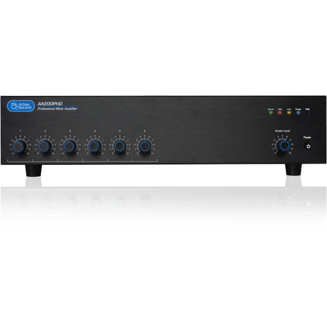 AtlasIED AA200PHD Amplifier - 200 W RMS - 6 Channel - Black