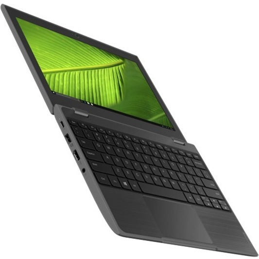 Lenovo 100e Windows 2nd Gen 81M8007GUS 11.6" Netbook - HD - 1366 x 768 - Intel Celeron N4120 Quad-core (4 Core) 1.10 GHz - 4 GB Total RAM - 4 GB On-board Memory - 128 GB SSD - Black