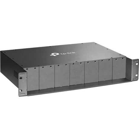 TP-LINK TL-MC1400 14-slot unmanaged Fiber Converter Chassis, single power supply, 19-inch rack mountable, 2 cooling fans