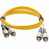 AddOn 2m FC (Male) to FC (Male) Yellow OS2 Duplex Fiber OFNR (Riser-Rated) Patch Cable