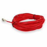 AddOn 20m LC (Male) to LC (Male) Red OM4 Duplex Fiber OFNR (Riser-Rated) Patch Cable