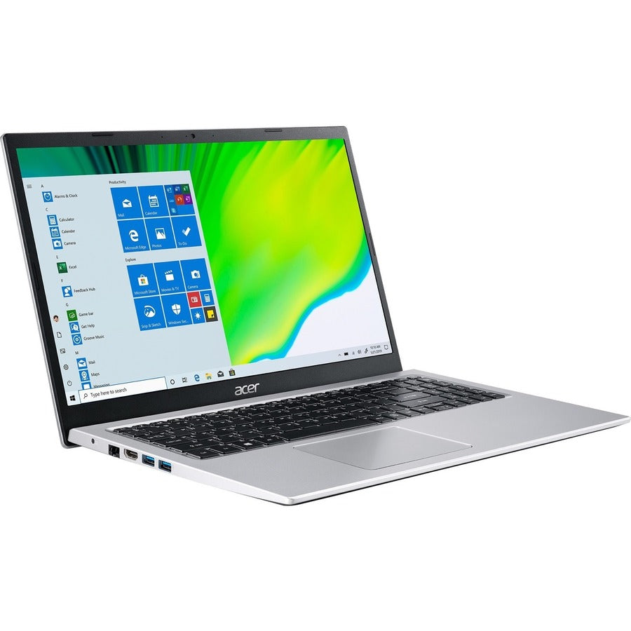 Acer Aspire 1 A115-32 A115-32-C96U 15.6" Notebook - Full HD - Intel Celeron N4500 - 4 GB - 128 GB SSD - 128 GB Flash Memory - Pure Silver