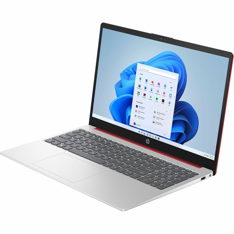 HPI SOURCING - NEW 15-fd0000 15-fd0083wm 15.6" Notebook - HD - Intel N-Series N200 - 4 GB - 128 GB Flash Memory - Scarlet Red