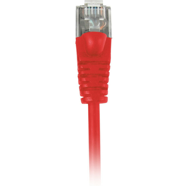 Comprehensive MicroFlex Pro AV/IT CAT6 Snagless Patch Cable Red 7ft