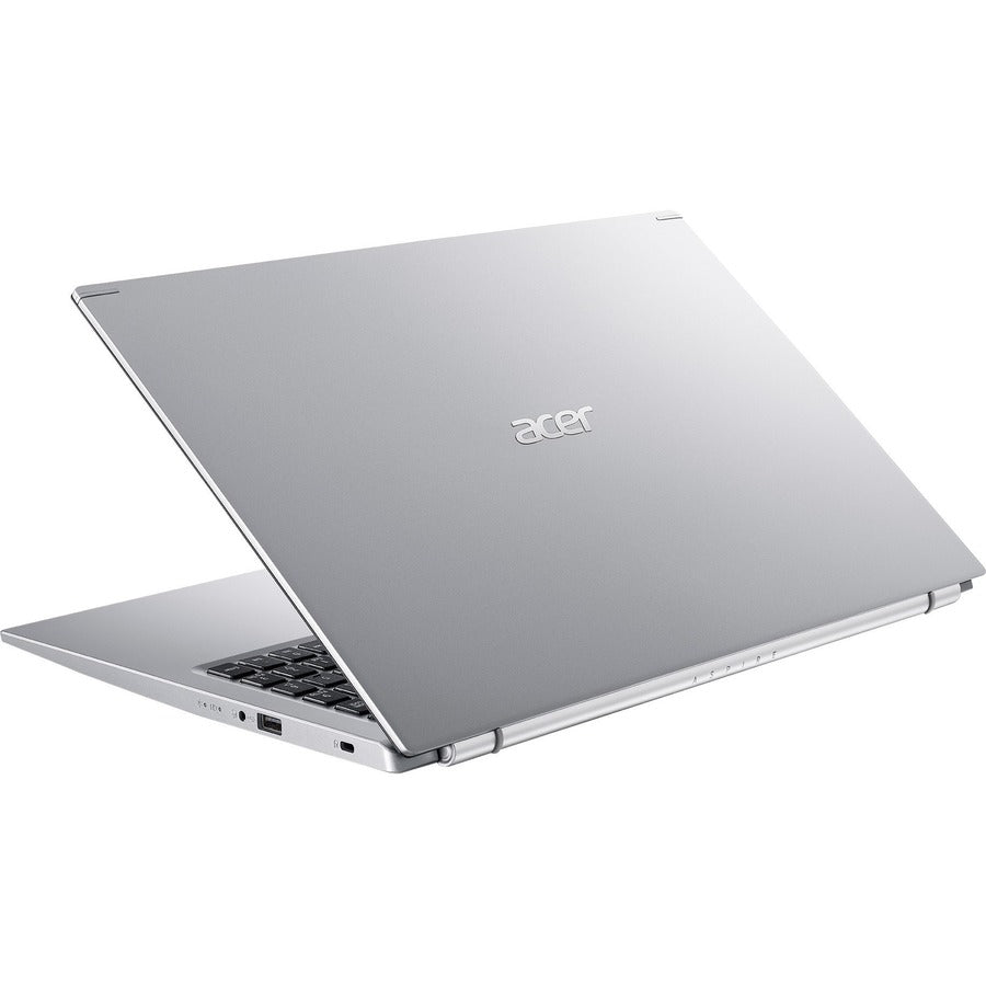 Acer Aspire 5 A515-56 A515-56-347N 15.6" Notebook - Full HD - 1920 x 1080 - Intel Core i3 11th Gen i3-1115G4 Dual-core (2 Core) 3 GHz - 8 GB Total RAM - 128 GB SSD - Pure Silver