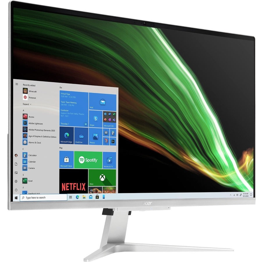 Acer Aspire C27-1655 C27-1655-URi3 All-in-One Computer - Intel Core i3 11th Gen i3-1115G4 - 8 GB - 512 GB SSD - 27" Full HD - Desktop