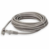 AddOn 30ft RJ-45 (Male) to RJ-45 (Male) Straight Gray Cat6A UTP PVC Copper Patch Cable