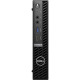 Dell OptiPlex 7000 Desktop Computer - Intel Core i5 12th Gen i5-12500T - 8 GB - 256 GB SSD - Micro PC - Black