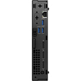 Dell OptiPlex 7000 Desktop Computer - Intel Core i5 12th Gen i5-12500T - 8 GB - 256 GB SSD - Micro PC - Black