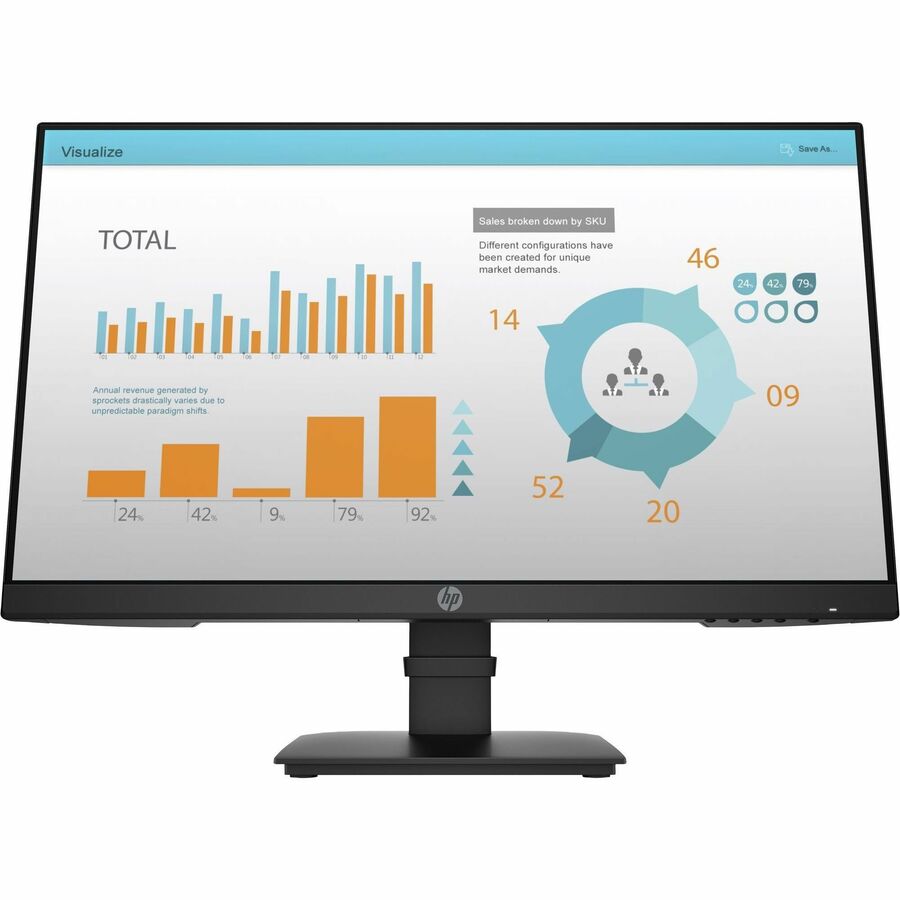 HPI SOURCING - NEW P24 G4 24" Class Full HD LCD Monitor - 16:9