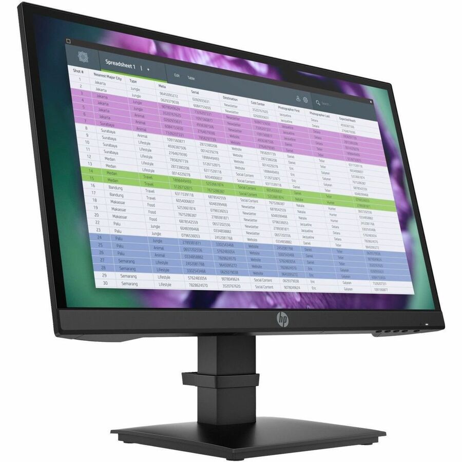 HPI SOURCING - NEW P22 G4 22" Class Full HD LED Monitor - 16:9 - Black