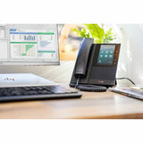 Poly CCX 500 IP Phone - Corded - Corded - Bluetooth - Desktop, Wall Mountable - Black - TAA Compliant