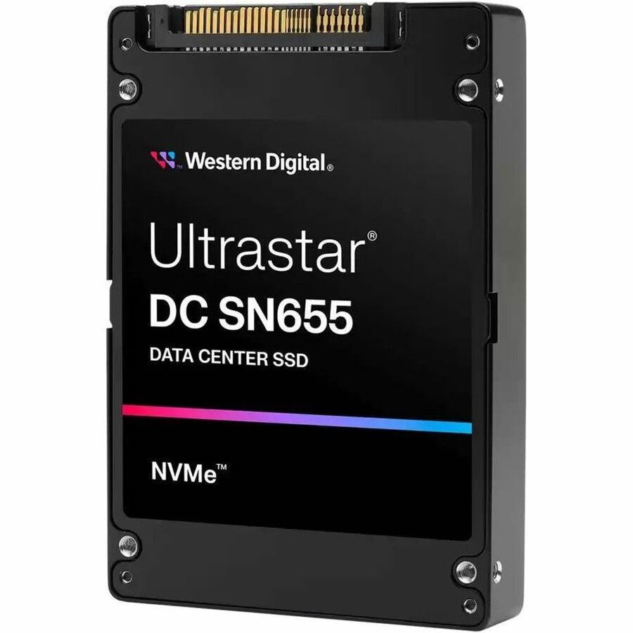 WD Ultrastar DC SN655 WUS5EA138ESP7E4 3.84 TB Solid State Drive - U.3 15 mm Internal - PCI Express NVMe (PCI Express NVMe 4.0) - Read Intensive