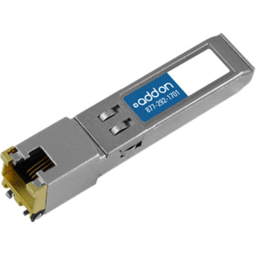 AddOn Anue CGI Compatible TAA Compliant 10/100/1000Base-TX SFP Transceiver (Copper, 100m, RJ-45)