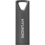 Hyundai Bravo Deluxe 32GB High Speed Fast USB 2.0 Flash Memory Drive Thumb Drive Metal, Space Grey